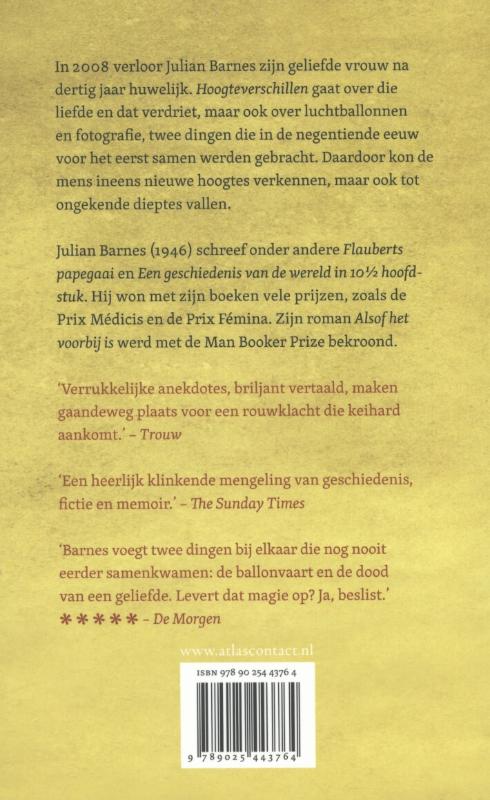 Hoogteverschillen achterkant