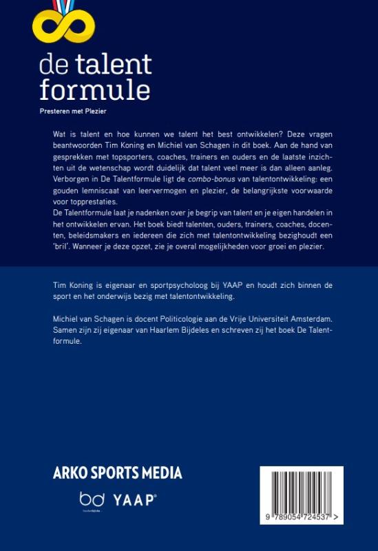 De Talentformule achterkant