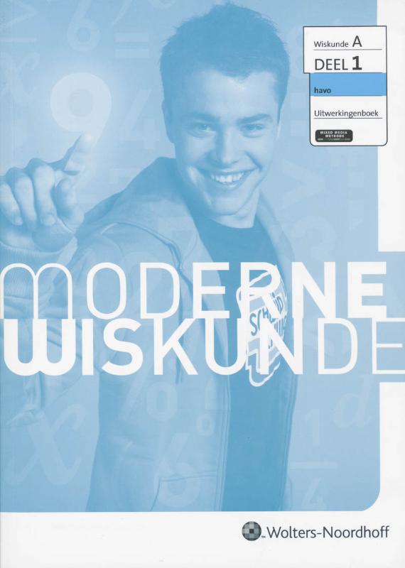 Moderne Wiskunde A 1 Havo Uitwerkingenboek
