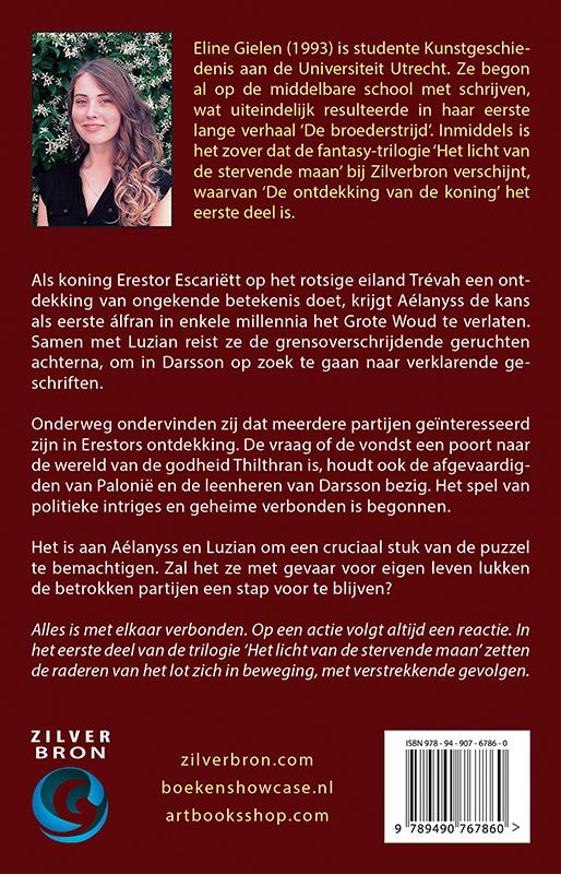 De ontdekking van een koning / Het licht van de stervende maan / 1 achterkant