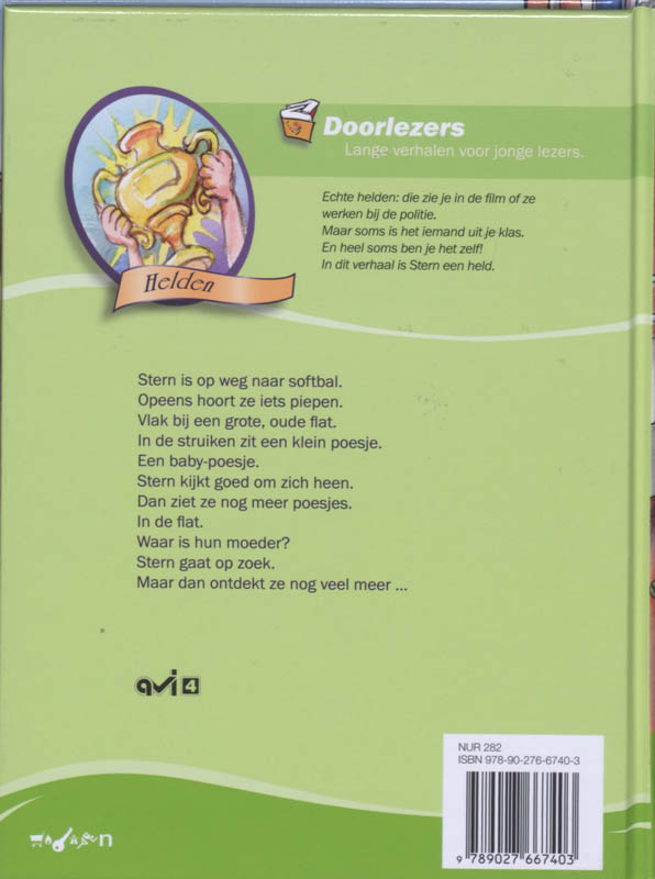 Poesjes in nood! / Doorlezers achterkant