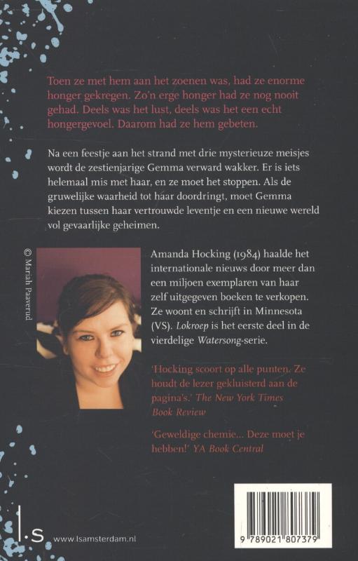 Watersong 1 -   Lokroep achterkant