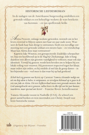 Kerst op Carnton / Carnton Romans achterkant