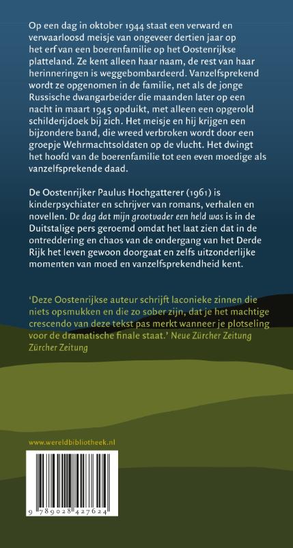 De dag dat mijn grootvader een held was achterkant