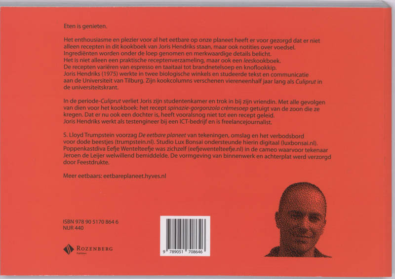 De eetbare planeet achterkant