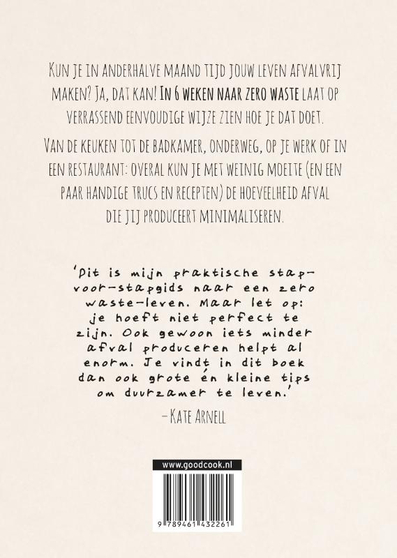 In 6 weken naar zero waste achterkant