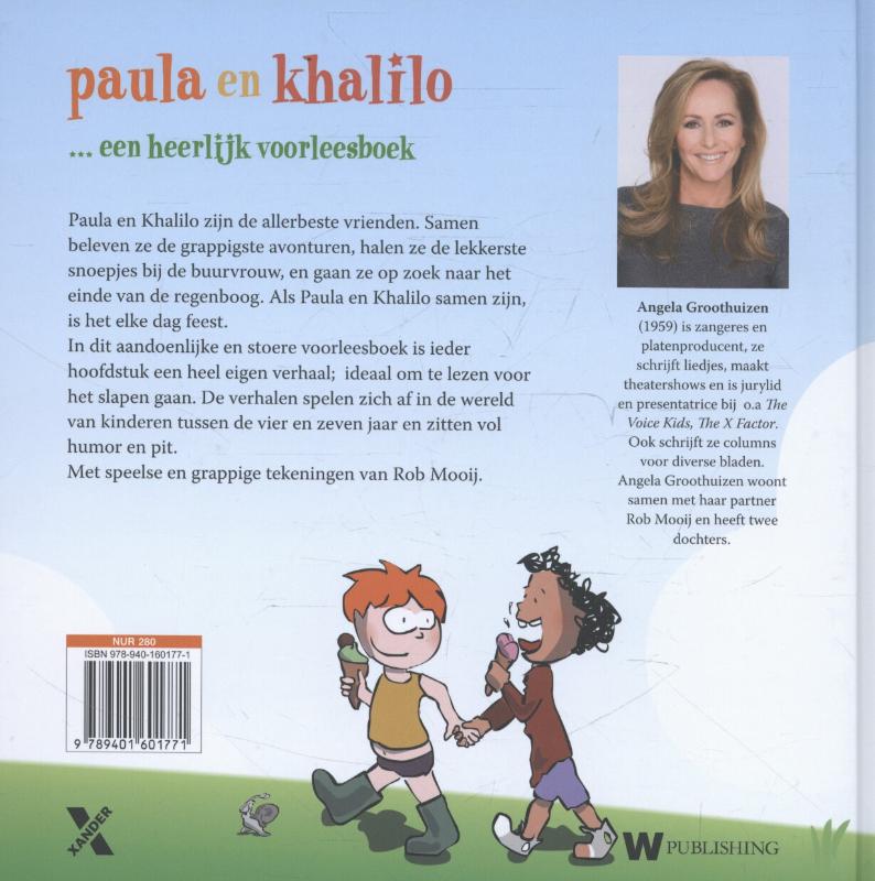 Lekker schooieren / Paula en Khalilo achterkant