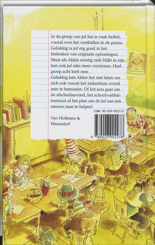 Achtste-groepers huilen niet achterkant