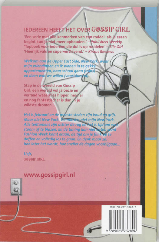 Omdat ik het waard ben / Gossip girl / 4 achterkant