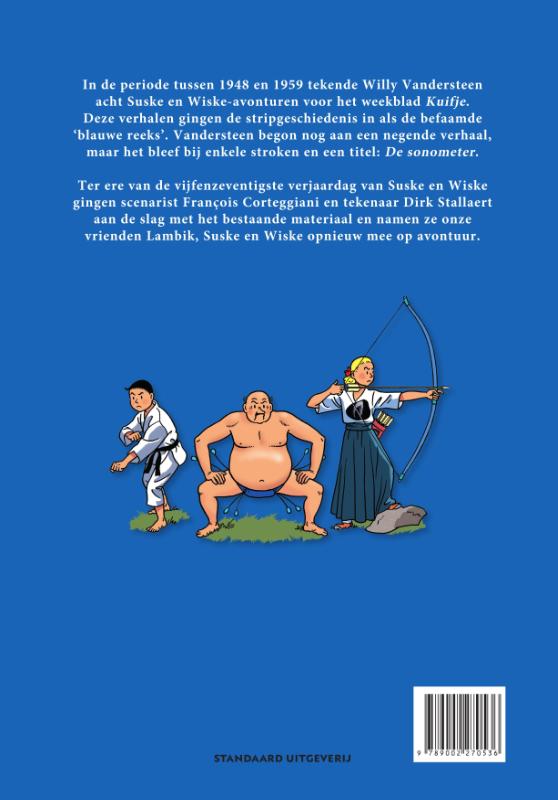 De Sonometer / Suske en Wiske achterkant