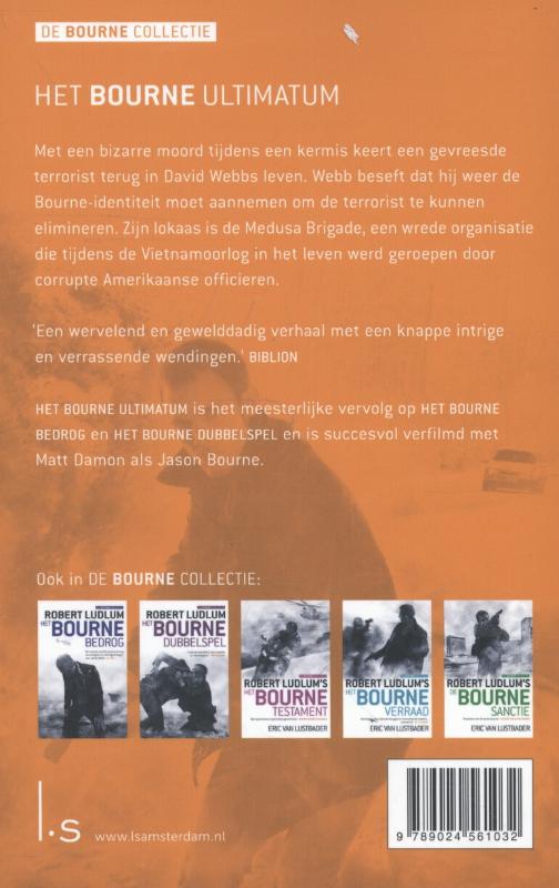 Het Bourne ultimatum / Jason Bourne achterkant