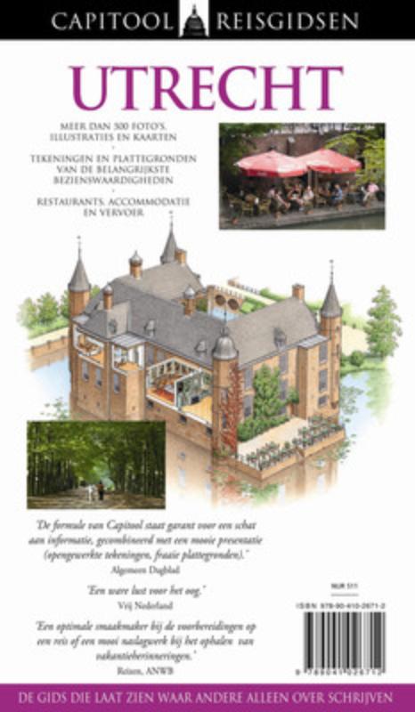 Capitool reisgidsen - Utrecht achterkant