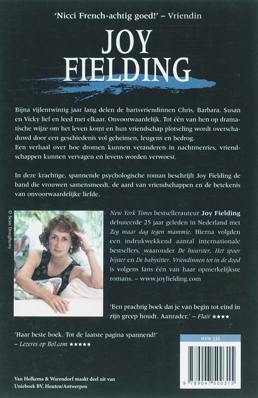 Vriendinnen Tot In De Dood achterkant