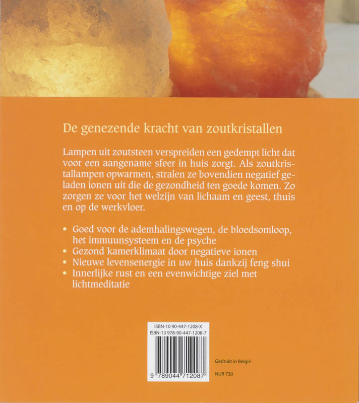 Zoutkristallampen achterkant