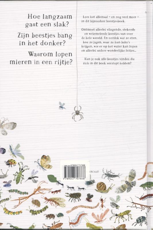 Het bijzondere beestjes boek achterkant