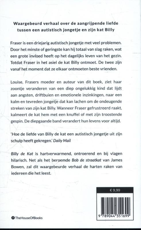 Billy de kat achterkant