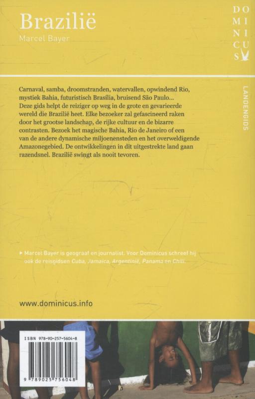 Brazilië / Dominicus landengids achterkant