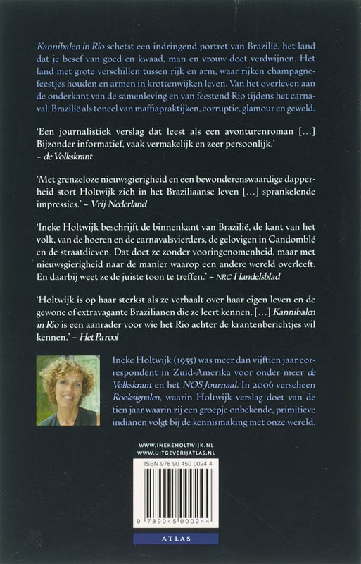 Kannibalen in Rio achterkant