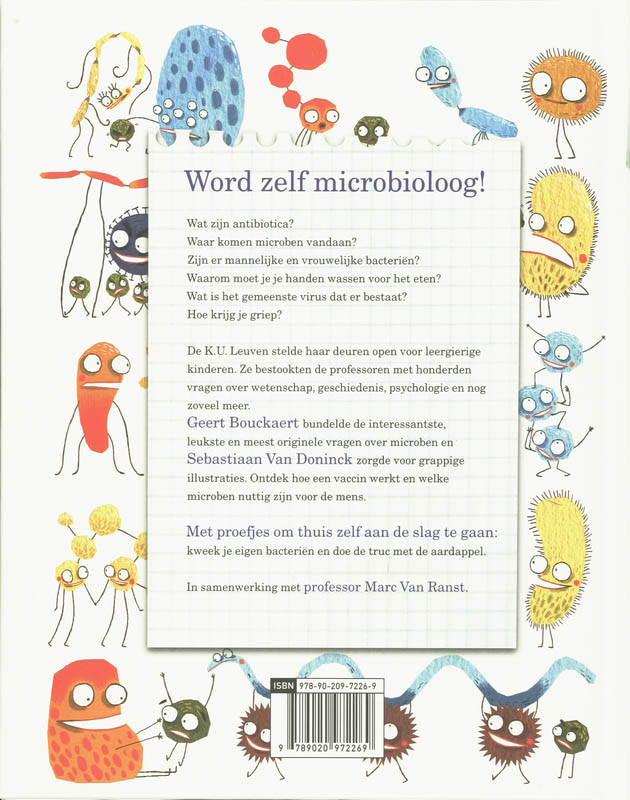 Monsterlijke Microben achterkant