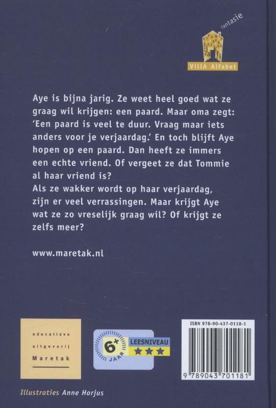 Sneeuwvlok is een geheim / Villa Alfabet Oranje achterkant