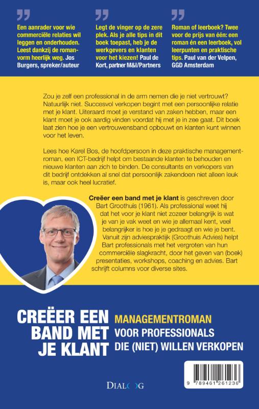 Creëer een band met je klant achterkant