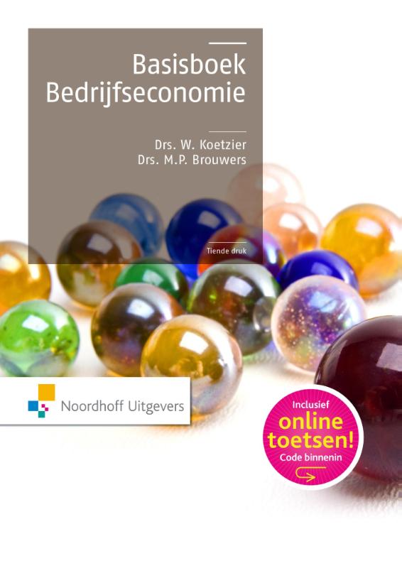 Basisboek Bedrijfseconomie - hoofdboek 10de druk
