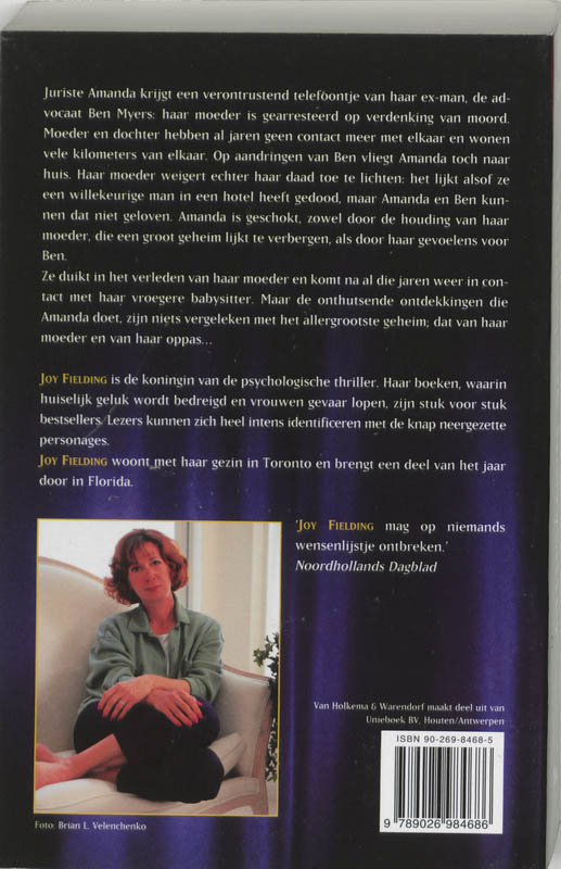 De Babysitter achterkant