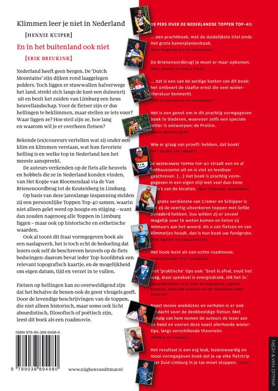 De Nederlandse toppen top-40 achterkant