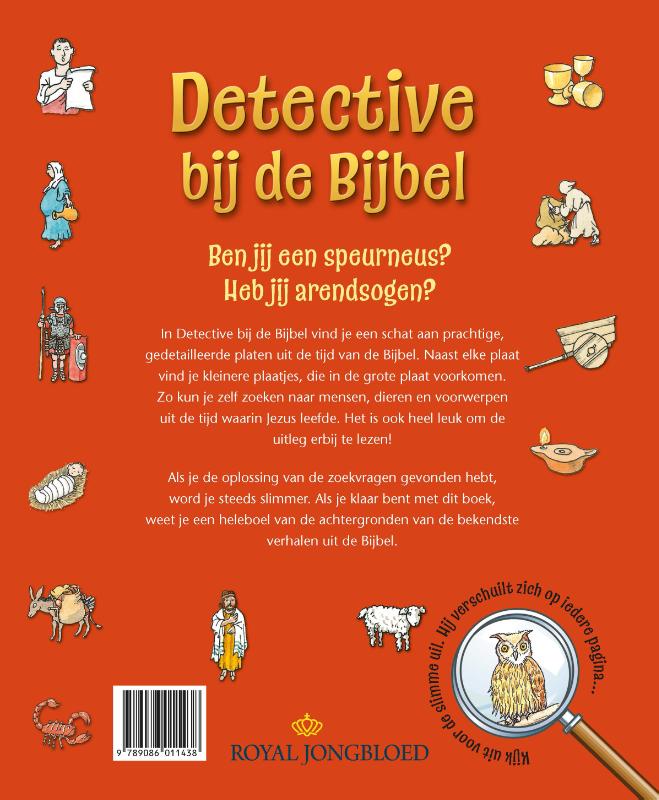 Detective bij de Bijbel achterkant
