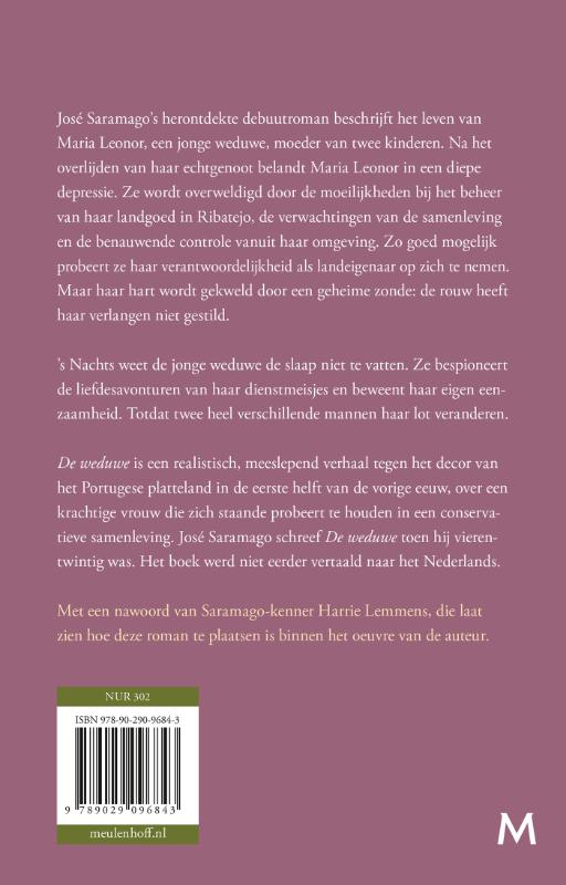 De weduwe achterkant