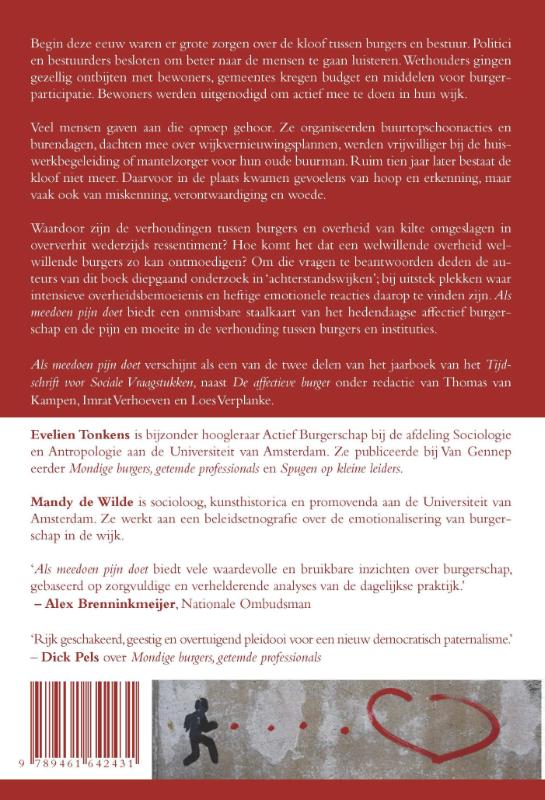 Als meedoen pijn doet achterkant