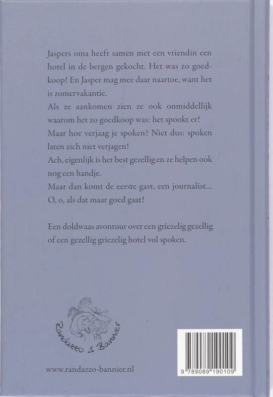 Een Griezelig Gezellig Hotel Vol Spoken achterkant