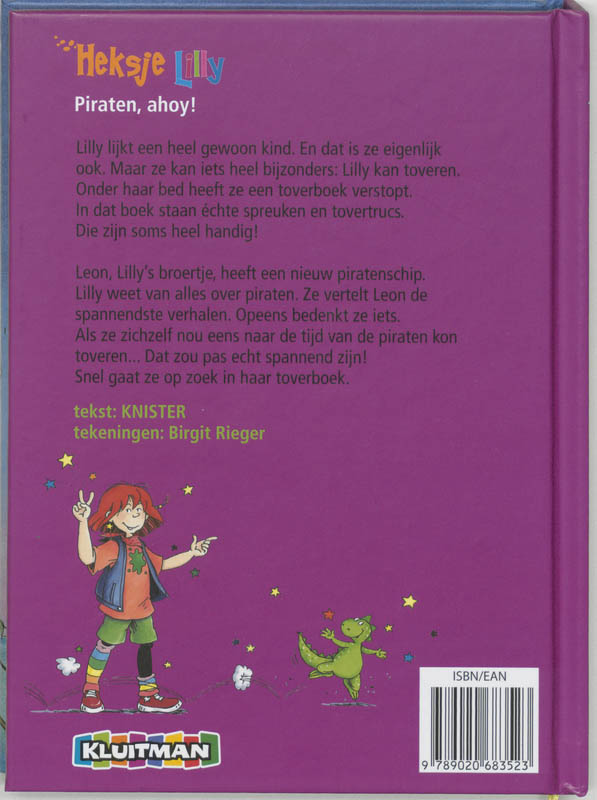 Piraten, ahoy! / Heksje Lilly achterkant