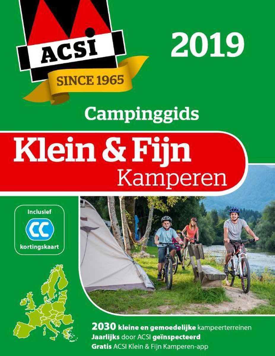 Klein & Fijn kamperen / 2019 / ACSI Campinggids