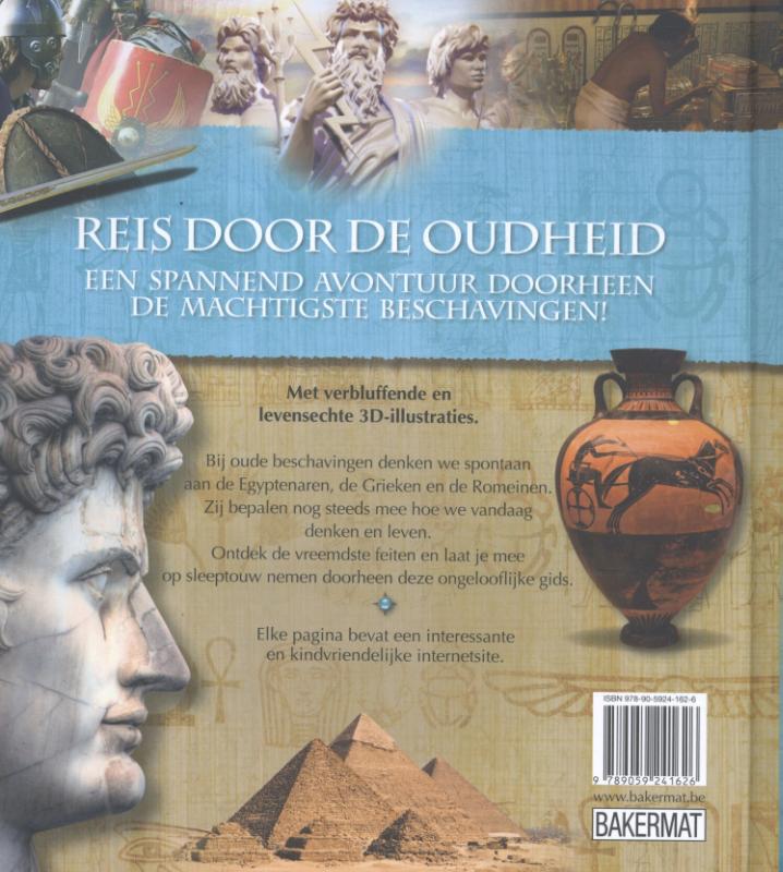 Reis door de oudheid achterkant