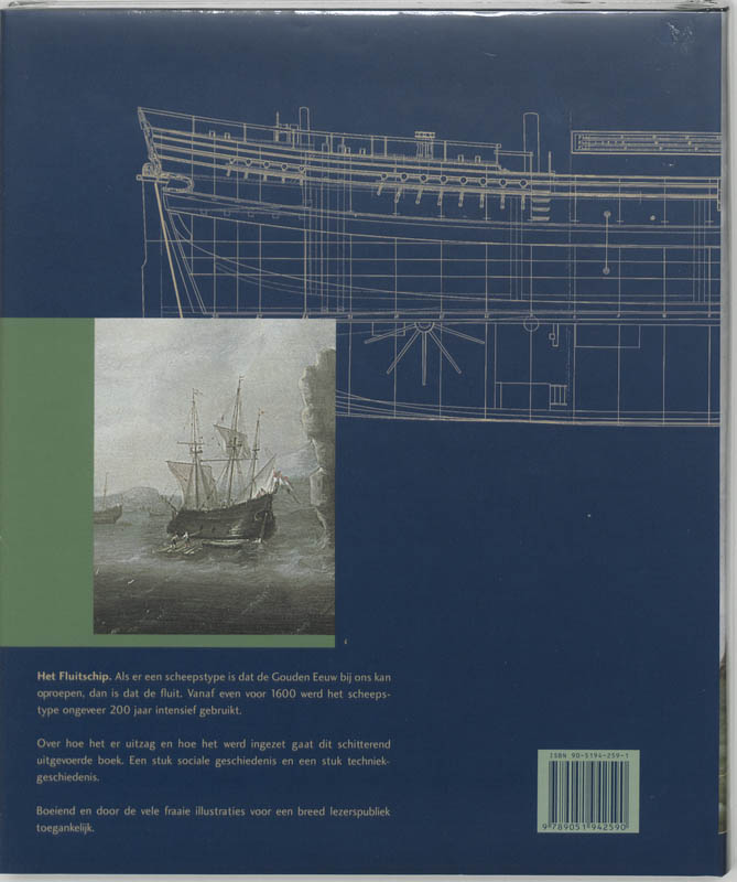 De Gouden Eeuw van het fluitschip achterkant