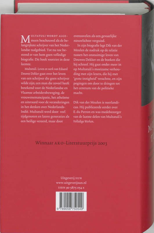 Multatuli achterkant