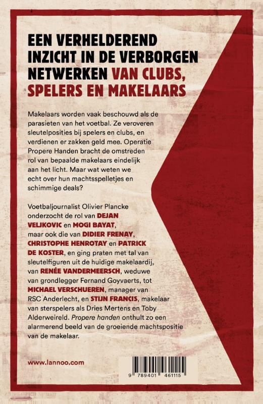 Propere handen achterkant