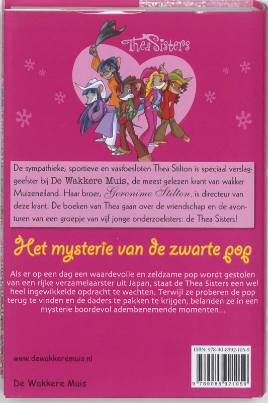 Het mysterie van de zwarte pop / Thea Stilton / 7 achterkant