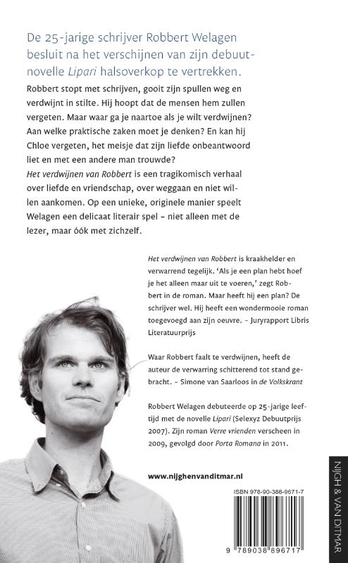 Het verdwijnen van Robbert achterkant