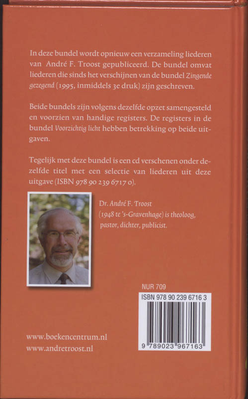 Voorzichtig licht achterkant