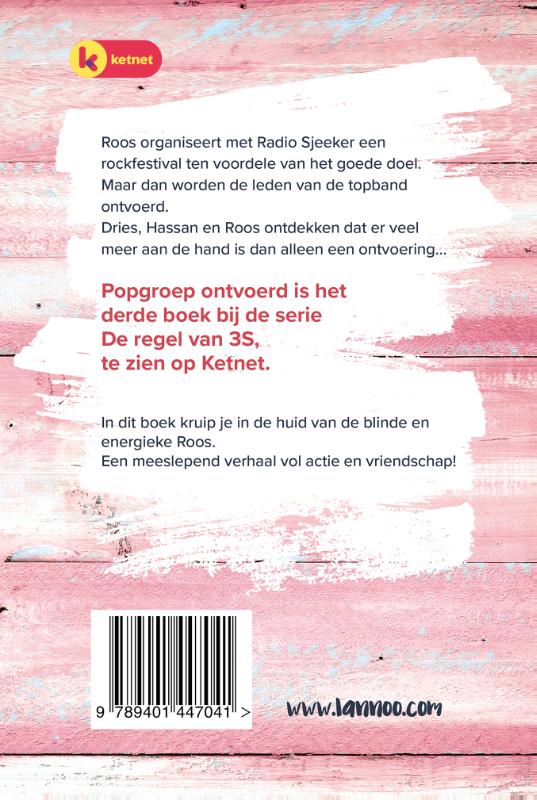 De regel van 3s  -   Popgroep ontvoerd achterkant