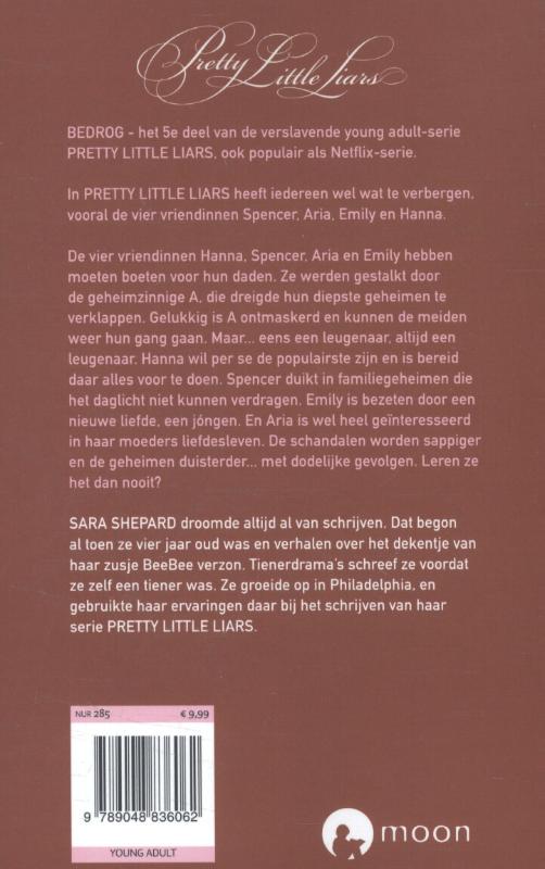 Bedrog / Pretty little liars / 5 achterkant