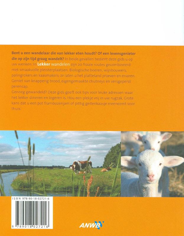 Anwb Lekker Wandelen achterkant