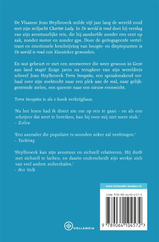 De wereld is rond achterkant