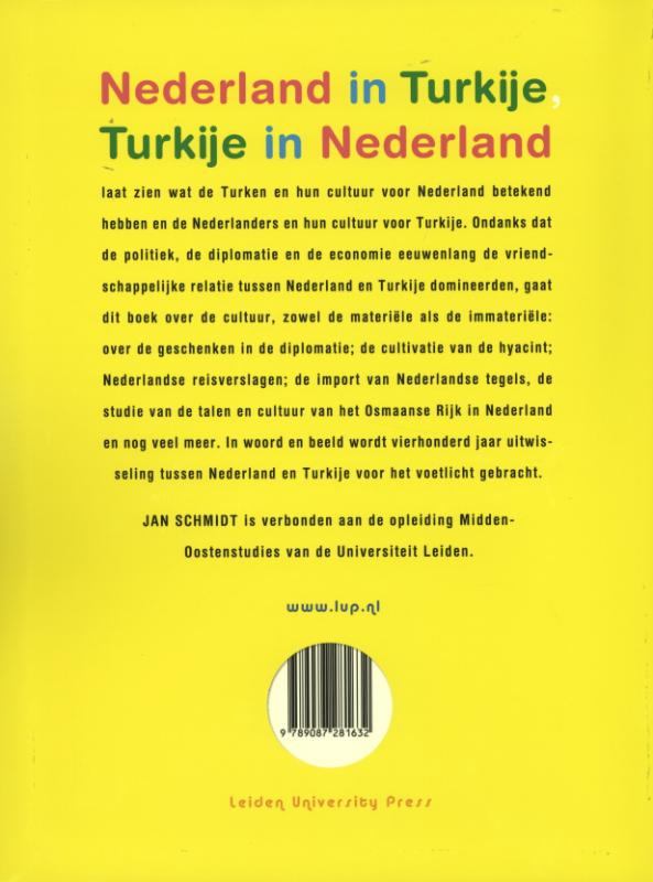 Turkije in Nederland achterkant