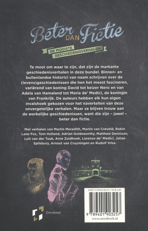 Beter dan fictie achterkant