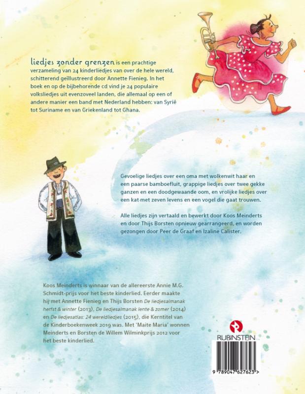 Liedjes zonder grenzen achterkant
