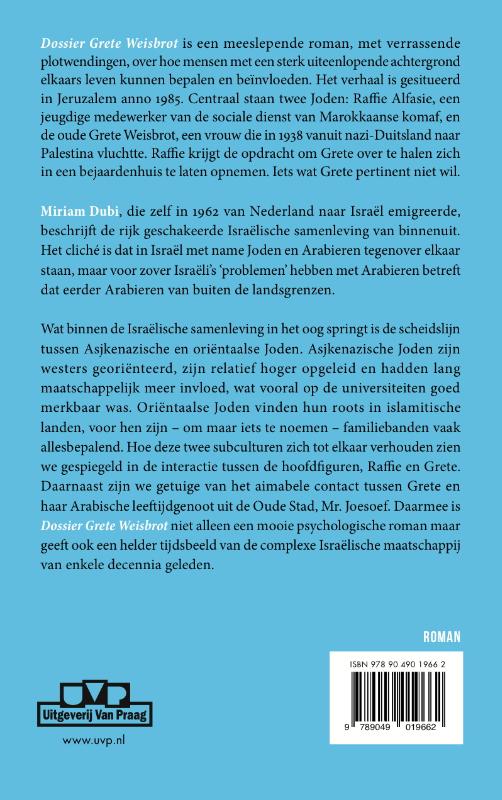 Dossier Grete Weisbrot achterkant