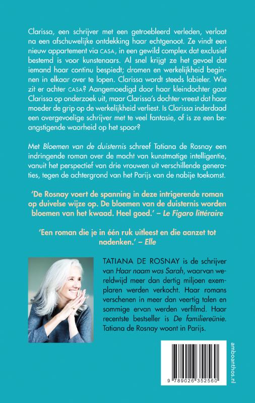 Bloemen van de duisternis achterkant